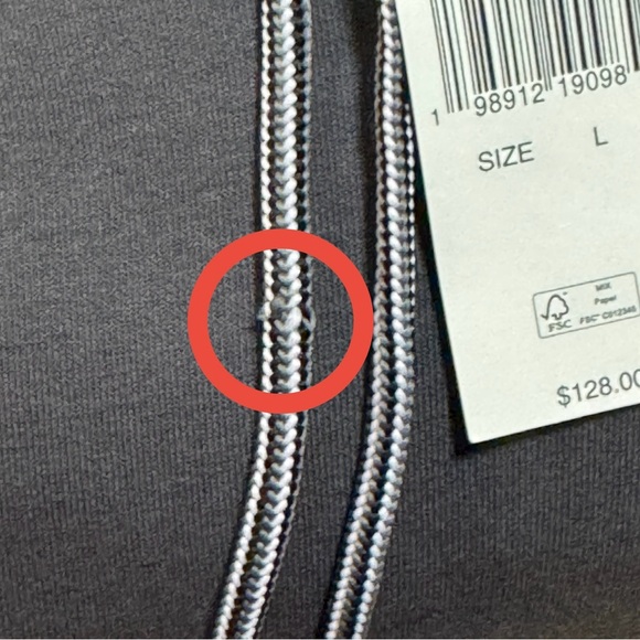 Michael Kors Charcoal Gray Pullover Hoodie in Size Large - Picture 7 of 7